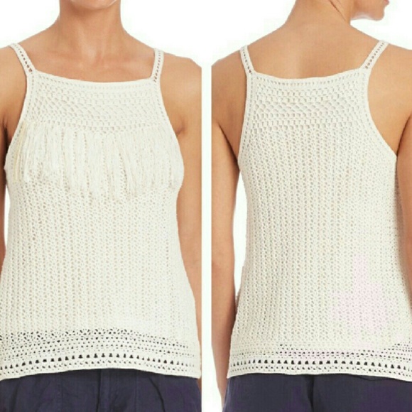 JOIE "Olesia" Crocheted Top - Picture 1 of 7